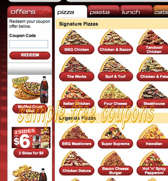 Description Get great discounts off your next pizza order from your local Domino’s by using these promo codes, vouchers and coupons.